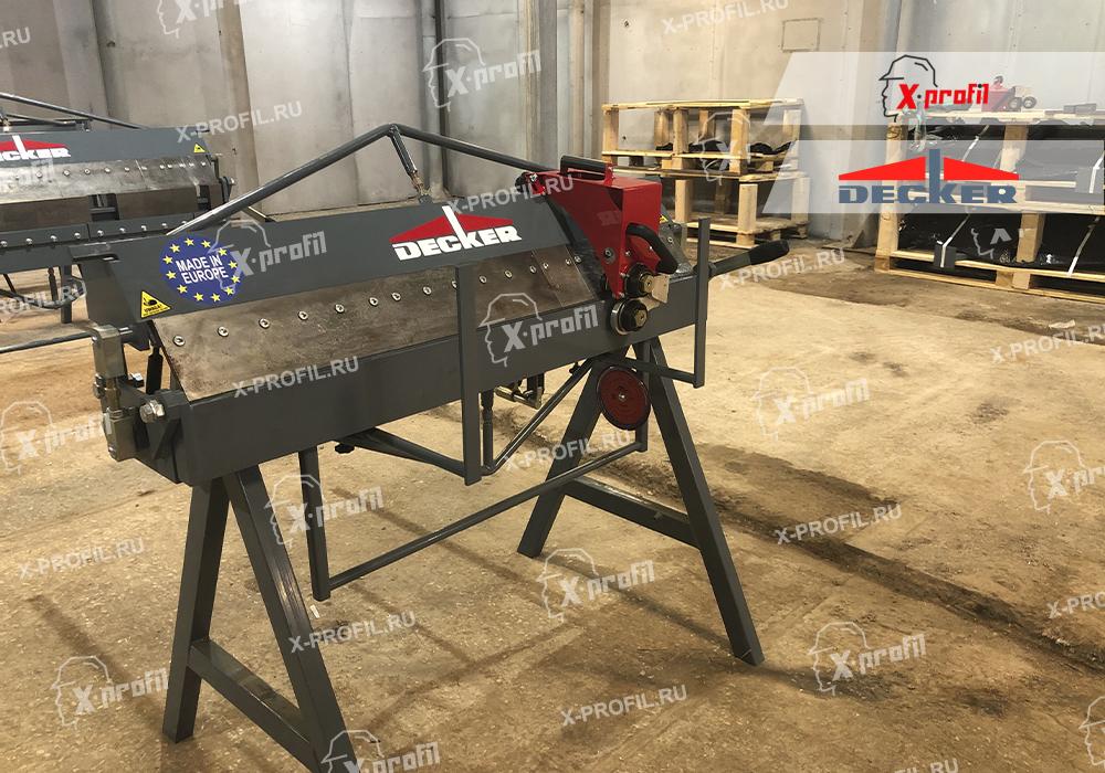Сегментный листогиб Decker S 1250 Сегментный листогиб Decker S 1250