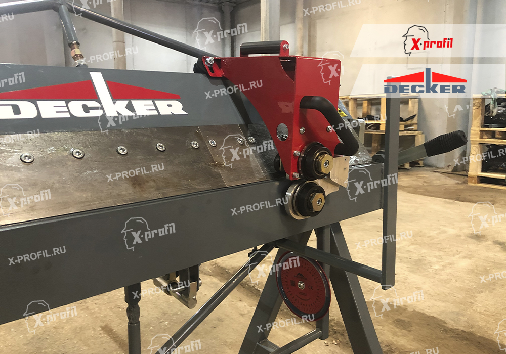 Изображение Сегментный листогиб Decker S 1250 Изображение Сегментный листогиб Decker S 1250