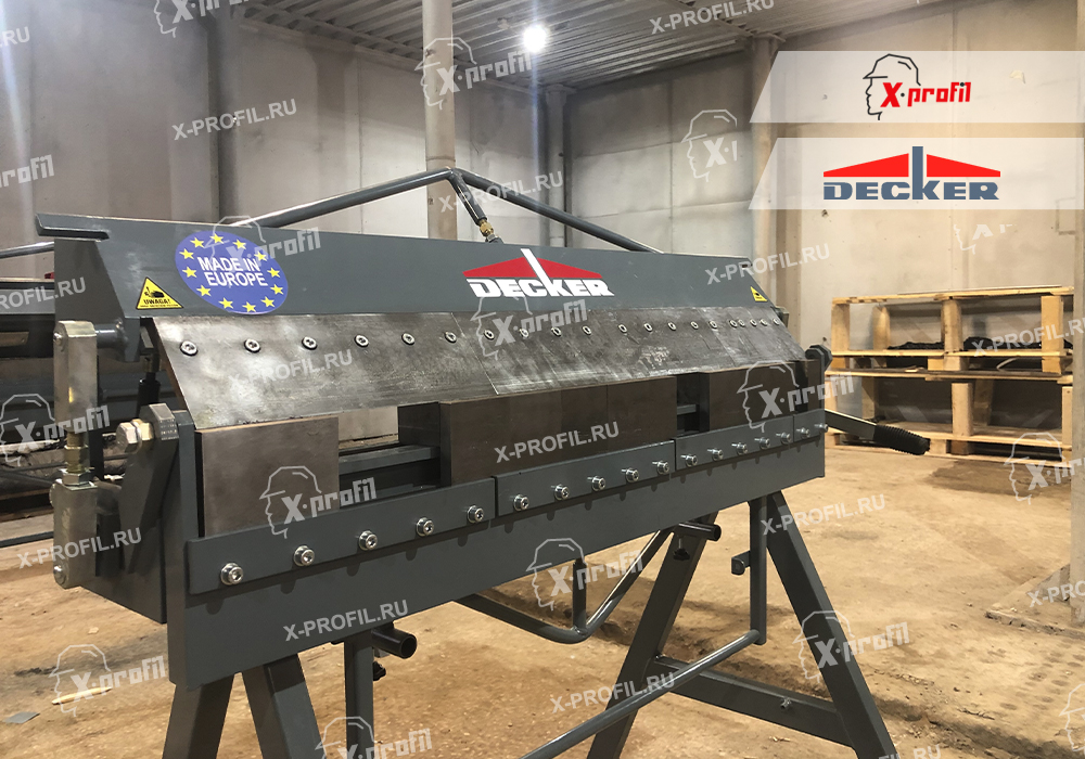 Изображение Сегментный листогиб Decker SDG 1250