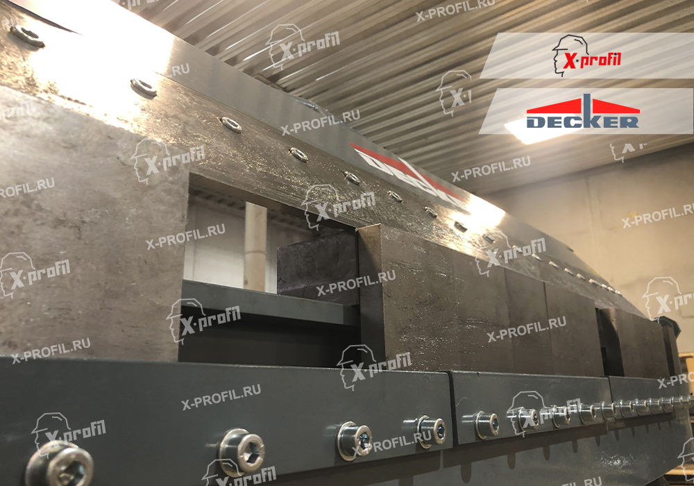 Сегментный листогиб Decker SDG 1250 фото товара
