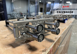 Ручной двойной роликовый листогиб Falzbauer 2B25